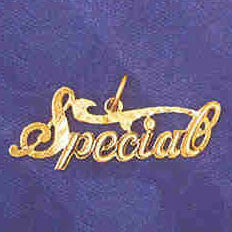 14K GOLD SAYING CHARM - SPECIAL #10260