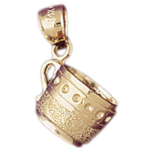 14K GOLD COOKING CHARM - CUP #6957