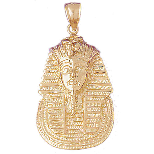 14K GOLD EGYPTIAN CHARM - KING TUT #4791