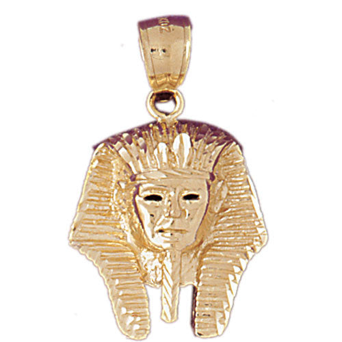 14K GOLD EGYPTIAN CHARM - KING TUT #4794