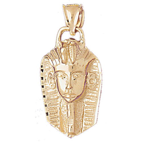 14K GOLD EGYPTIAN CHARM - KING TUT #4795
