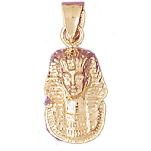 14K GOLD EGYPTIAN CHARM - KING TUT #4796