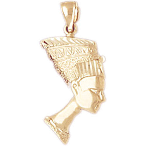Nefertiti charm 14k clearance