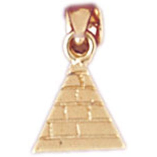 14K GOLD EGYPTIAN CHARM - PYRAMID #4781
