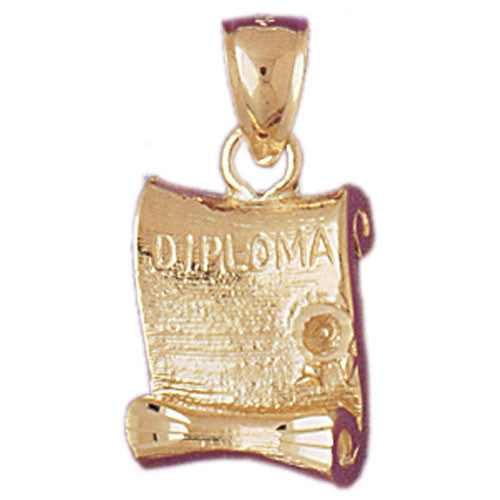 14K GOLD GRADUATION CHARM #6448