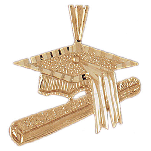 14K GOLD GRADUATION CHARM #6453