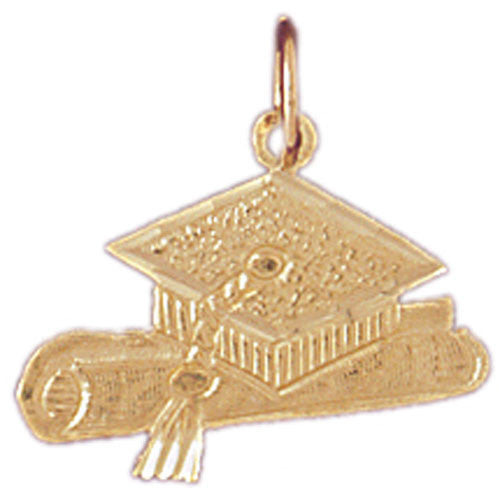 14K GOLD GRADUATION CHARM #6475