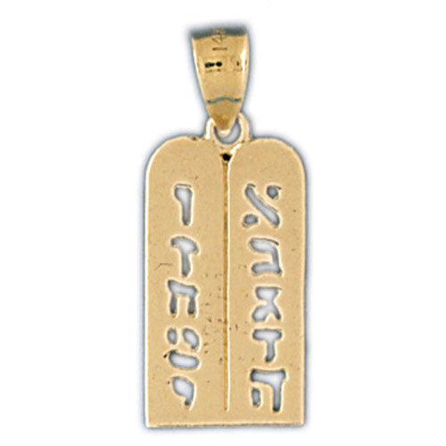 14K GOLD JEWISH CHARM #9076