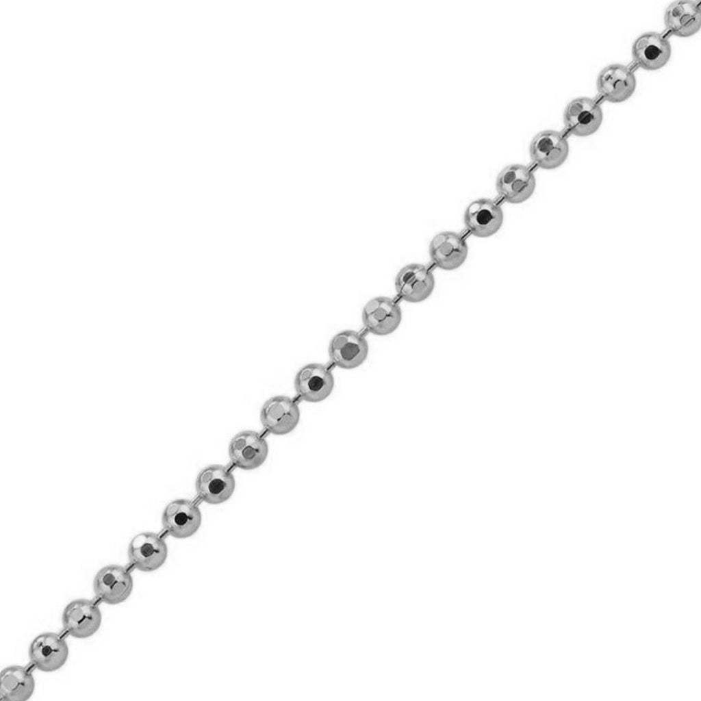 1.5MM Ball Chain (Diamond Cut)