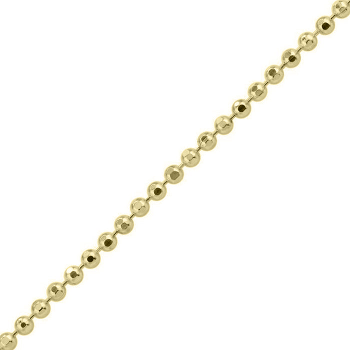 1.5MM Ball Chain (Diamond Cut)