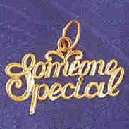 14K GOLD SAYING CHARM - SOMEONE SPECIAL #10259
