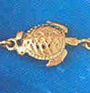 14K GOLD NAUTICAL - TURTLE #11800