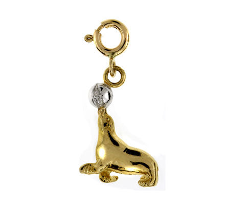 14K GOLD TWO TONE NAUTICAL CHARM, We Specialize in 14Kt Gold charms, 14k gold Pendants,14k gold necklaces,14k Gold Bracelets,14k Gold Earrings,14k Gold Rings, pendant. 