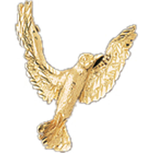 14K GOLD ANIMAL CHARM - BIRD #2917
