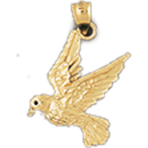 14K GOLD ANIMAL CHARM - BIRD #2928