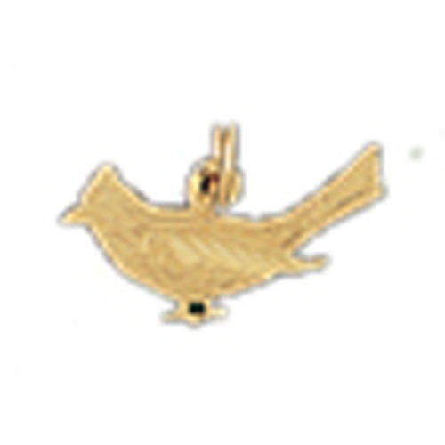 14K GOLD ANIMAL CHARM - BIRD #2945