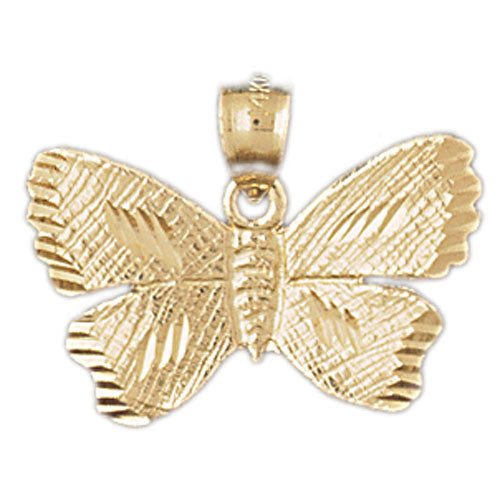 14K GOLD ANIMAL CHARM - BUTTERFLY #3104
