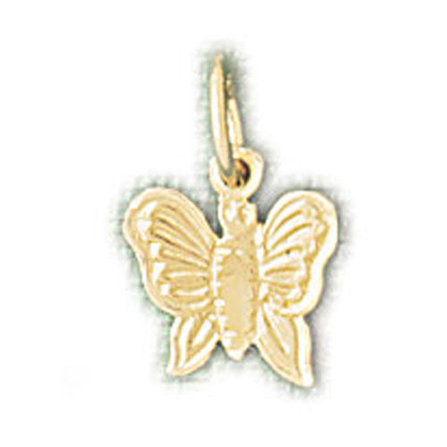 14K GOLD ANIMAL CHARM - BUTTERFLY #3132