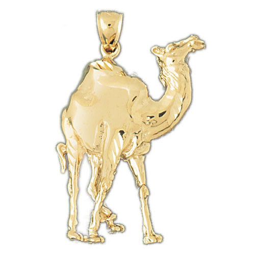 14K GOLD ANIMAL CHARM - CAMEL #2661