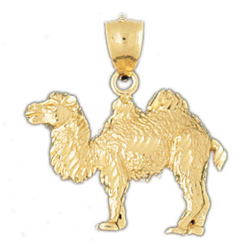 14K GOLD ANIMAL CHARM - CAMEL #2663
