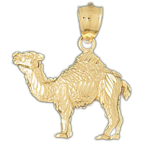 14K GOLD ANIMAL CHARM - CAMEL #2664