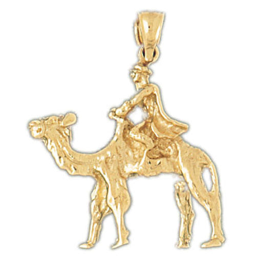 14K GOLD ANIMAL CHARM - CAMEL #2668