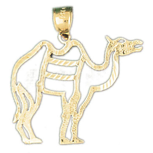 14K GOLD ANIMAL CHARM - CAMEL #2669