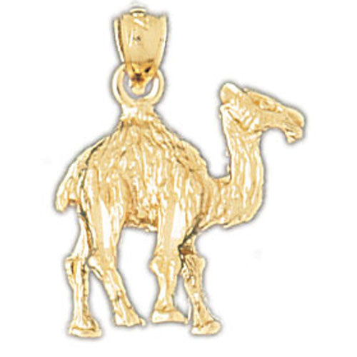 14K GOLD ANIMAL CHARM - CAMEL #2671