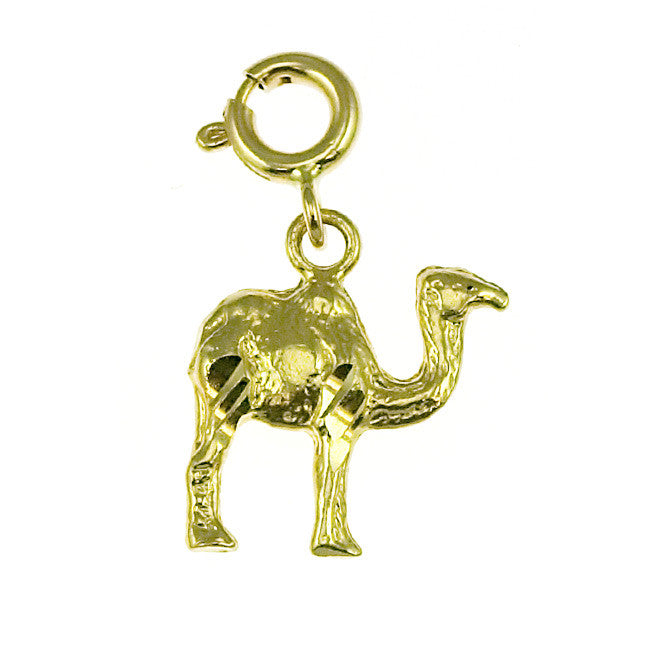 14K GOLD ANIMAL CHARM - CAMEL #2672