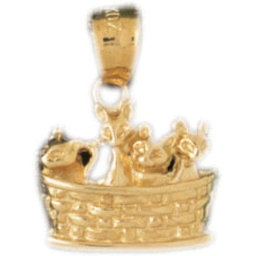 14K GOLD ANIMAL CHARM - CAT #1973