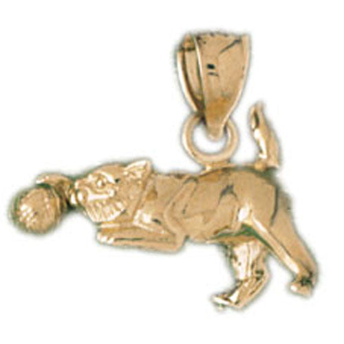 14K GOLD ANIMAL CHARM - CAT #2003