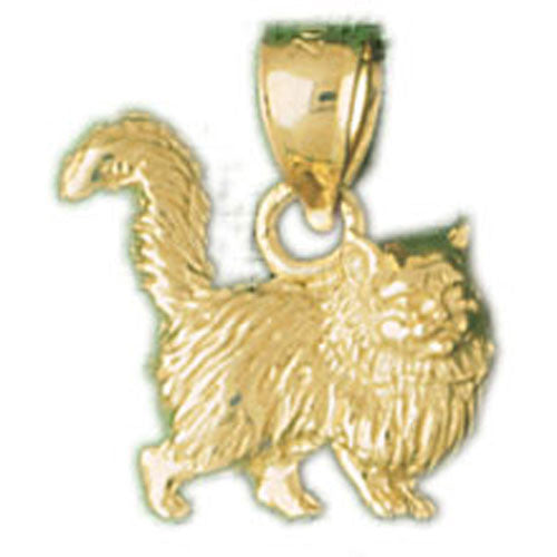 14K GOLD ANIMAL CHARM - CAT #2049