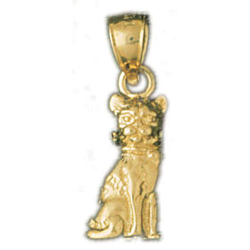 14K GOLD ANIMAL CHARM - CAT #2051