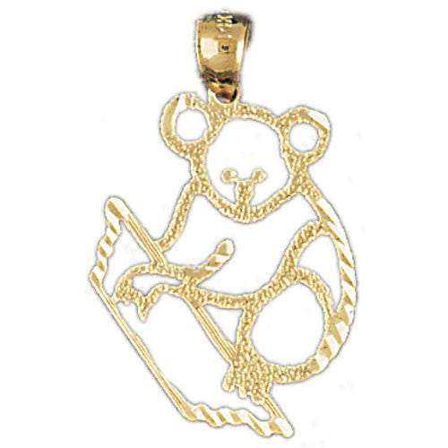 14K GOLD ANIMAL CHARM - COALA #2524