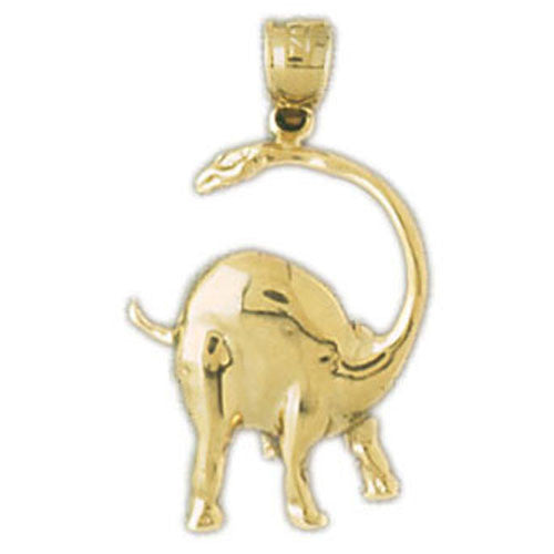 14K GOLD ANIMAL CHARM - DINOSAUR #2280