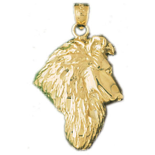 14K GOLD ANIMAL CHARM - DOG #2056