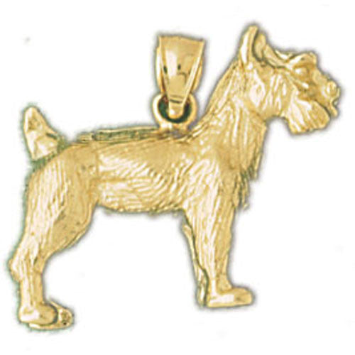 14K GOLD ANIMAL CHARM - DOG #2060