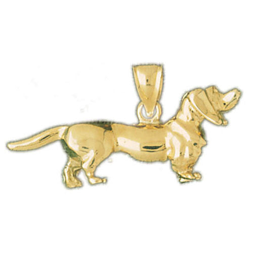 14K GOLD ANIMAL CHARM - DOG #2068