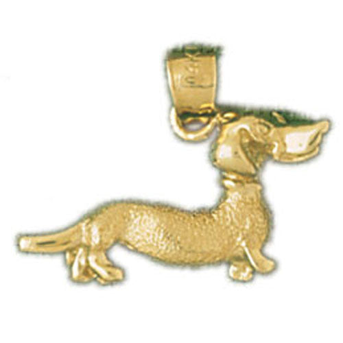 14K GOLD ANIMAL CHARM - DOG #2069