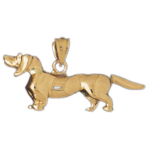 14K GOLD ANIMAL CHARM - DOG #2099