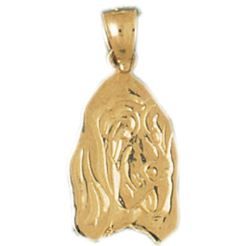 14K GOLD ANIMAL CHARM - DOG #2112