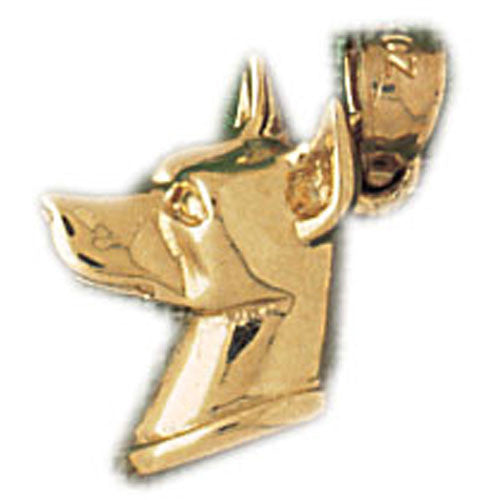 14K GOLD ANIMAL CHARM - DOG #2149