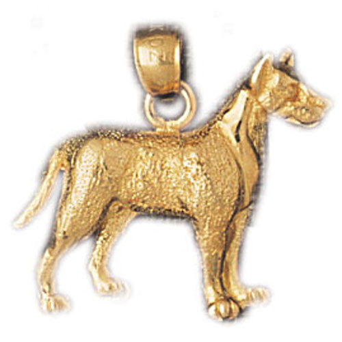 14K GOLD ANIMAL CHARM - DOG #2152
