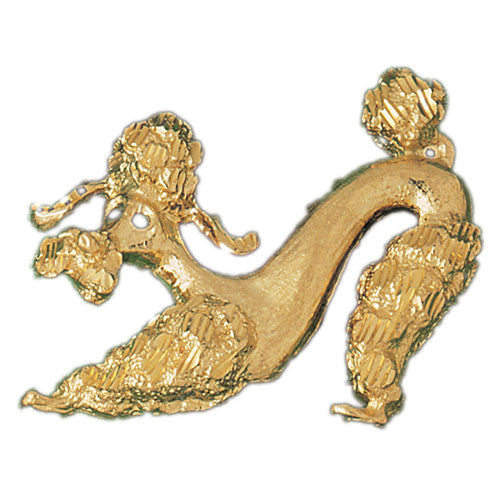 14K GOLD ANIMAL CHARM - DOG #2162