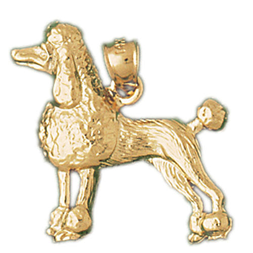 14K GOLD ANIMAL CHARM - DOG #2164