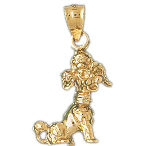 14K GOLD ANIMAL CHARM - DOG #2170