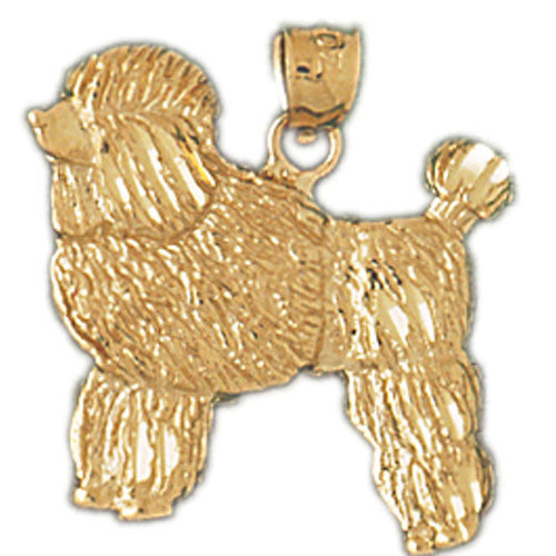14K GOLD ANIMAL CHARM - DOG #2173