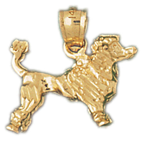 14K GOLD ANIMAL CHARM - DOG #2174