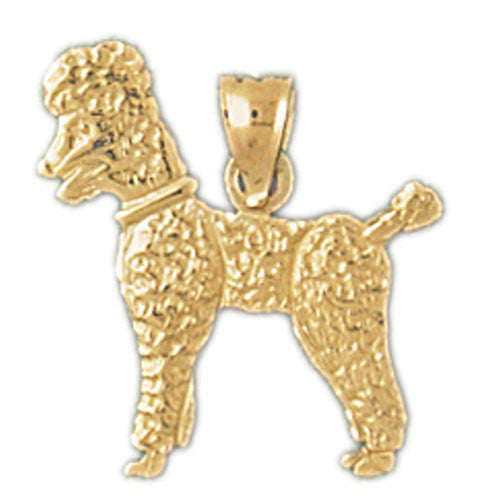 14K GOLD ANIMAL CHARM - DOG #2177