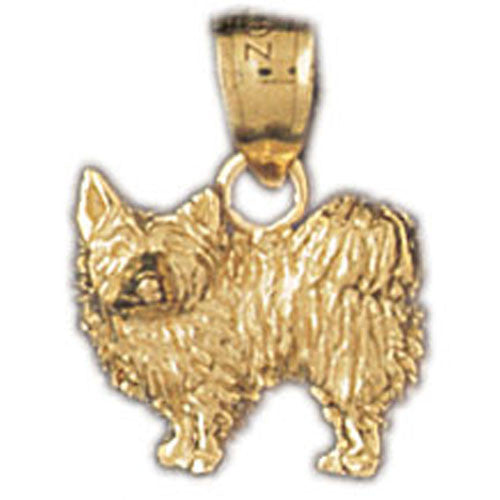 14K GOLD ANIMAL CHARM - DOG #2205